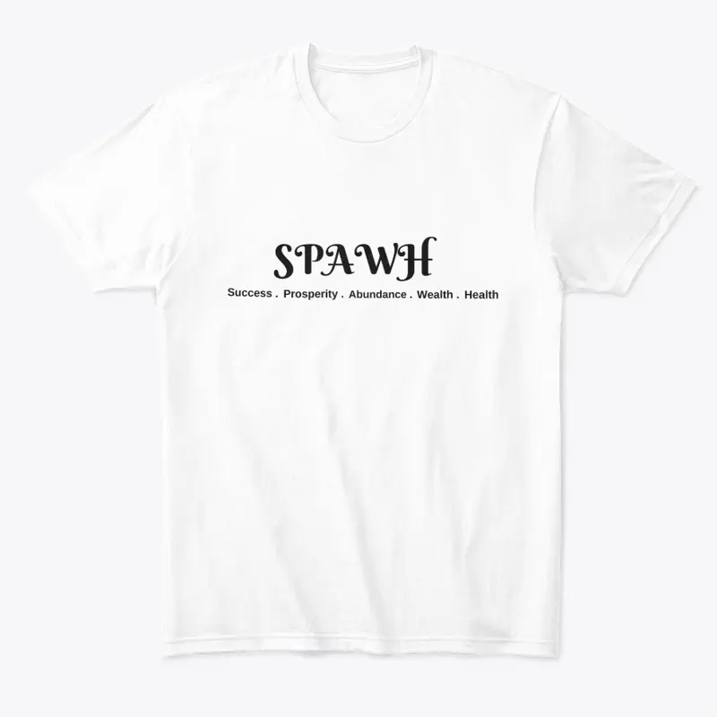 SPAWH - Black Lettering