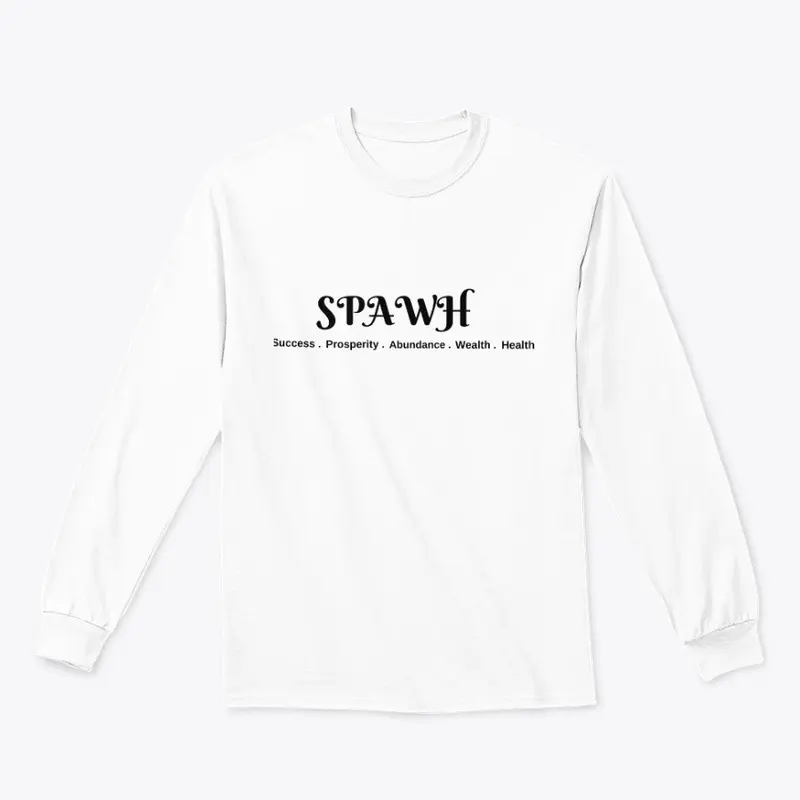 SPAWH - Black Lettering