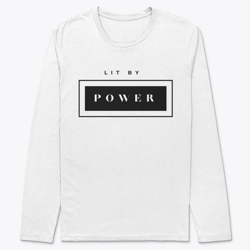 Black/White Ed. -Lit by Power -Black