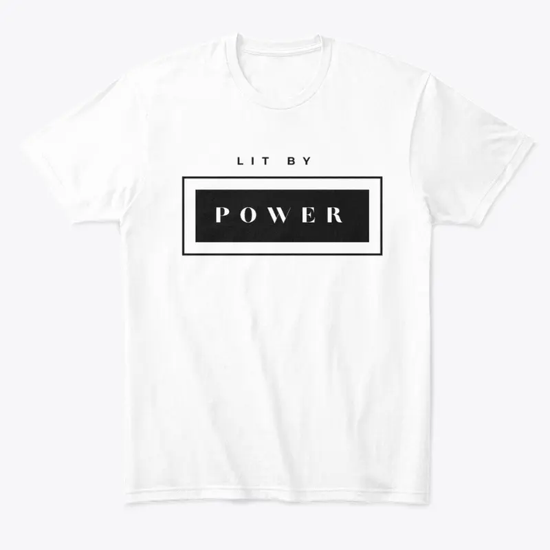 Black/White Ed. Lit by Power-White