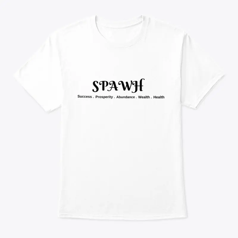 SPAWH - Black Lettering