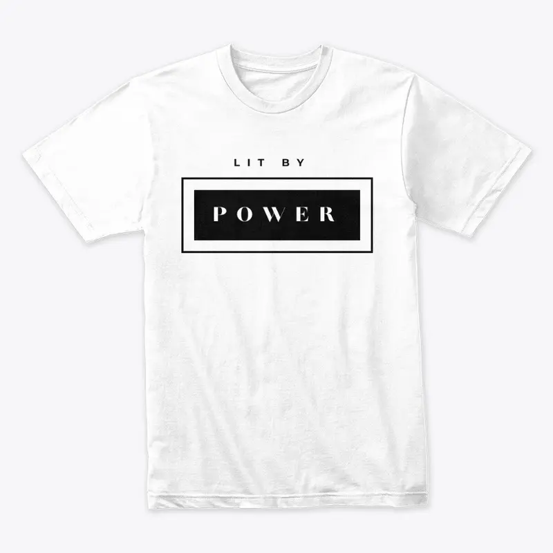 Black/White Ed. Lit by Power-White